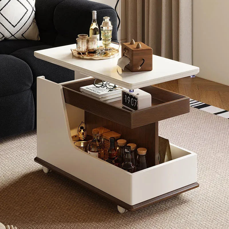 [Last day discount]Ultimate Modern Side Table for Home with Touch Screen & Speaker-P