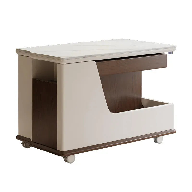 [Last day discount]Ultimate Modern Side Table for Home with Touch Screen & Speaker-P