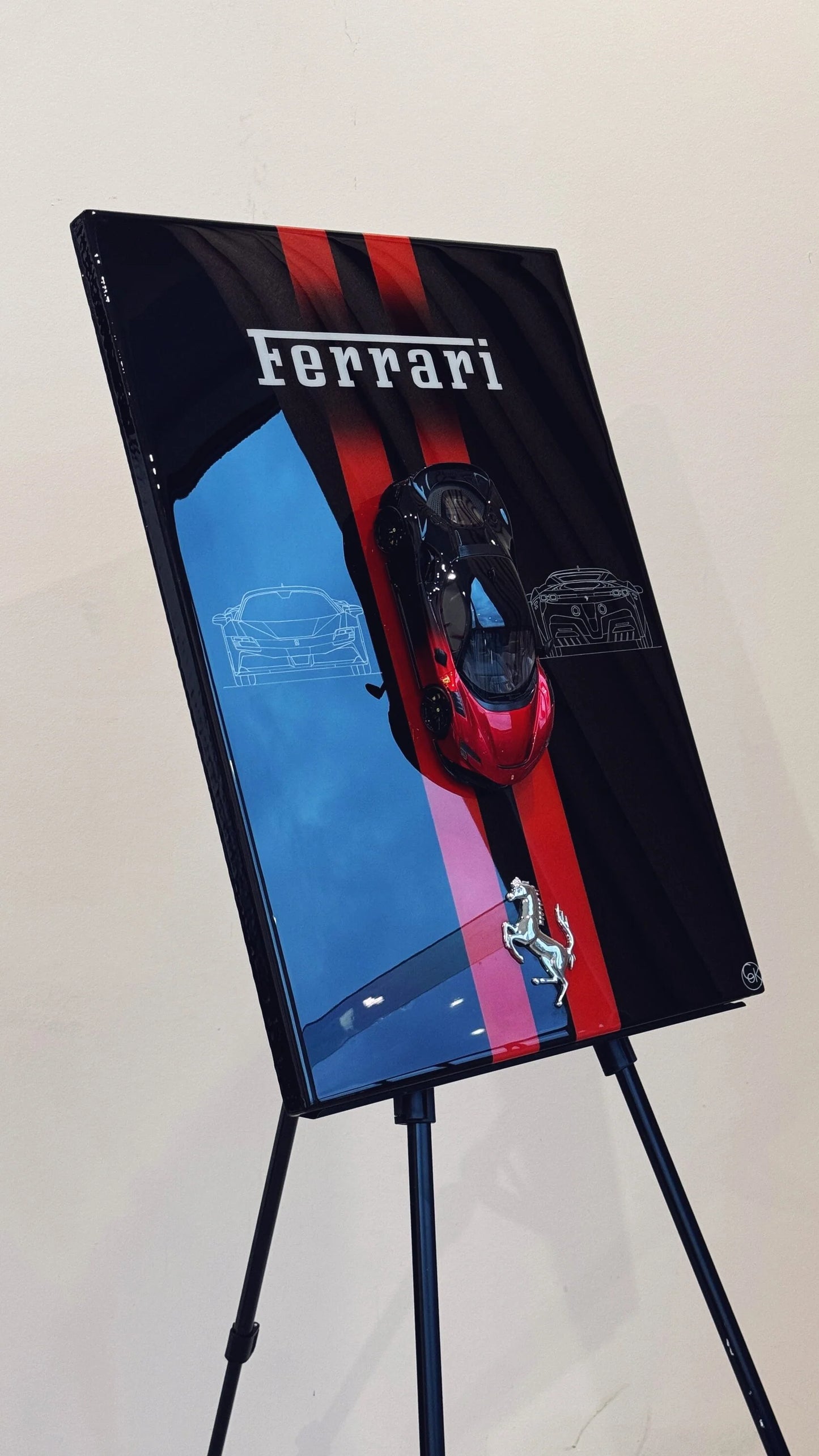 3D-Supercar Painting