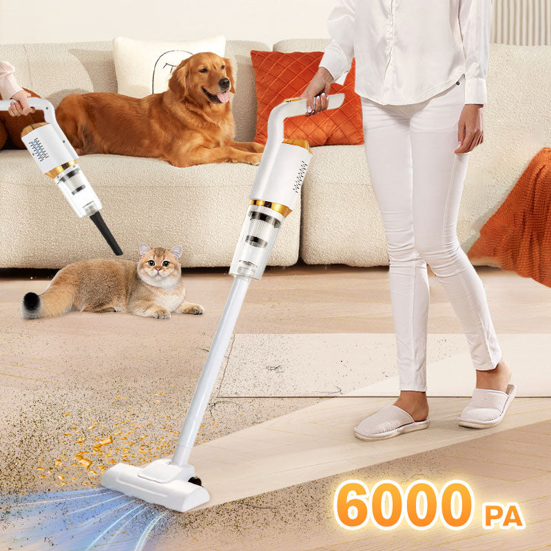 Summer Specials 49% Off Cordless Vacuum Cleaner – 6000PA Powerful Suction for Home & Car